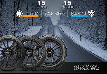 CAMBIO GOMME INVERNALI 2025-2026